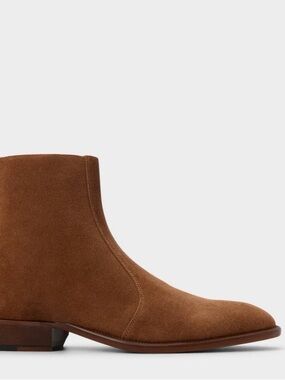 Aldo Men's Chestnut Suede Chelsea Boot